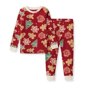 Burt's Bees Baby Gingerbread Bake PJ Set